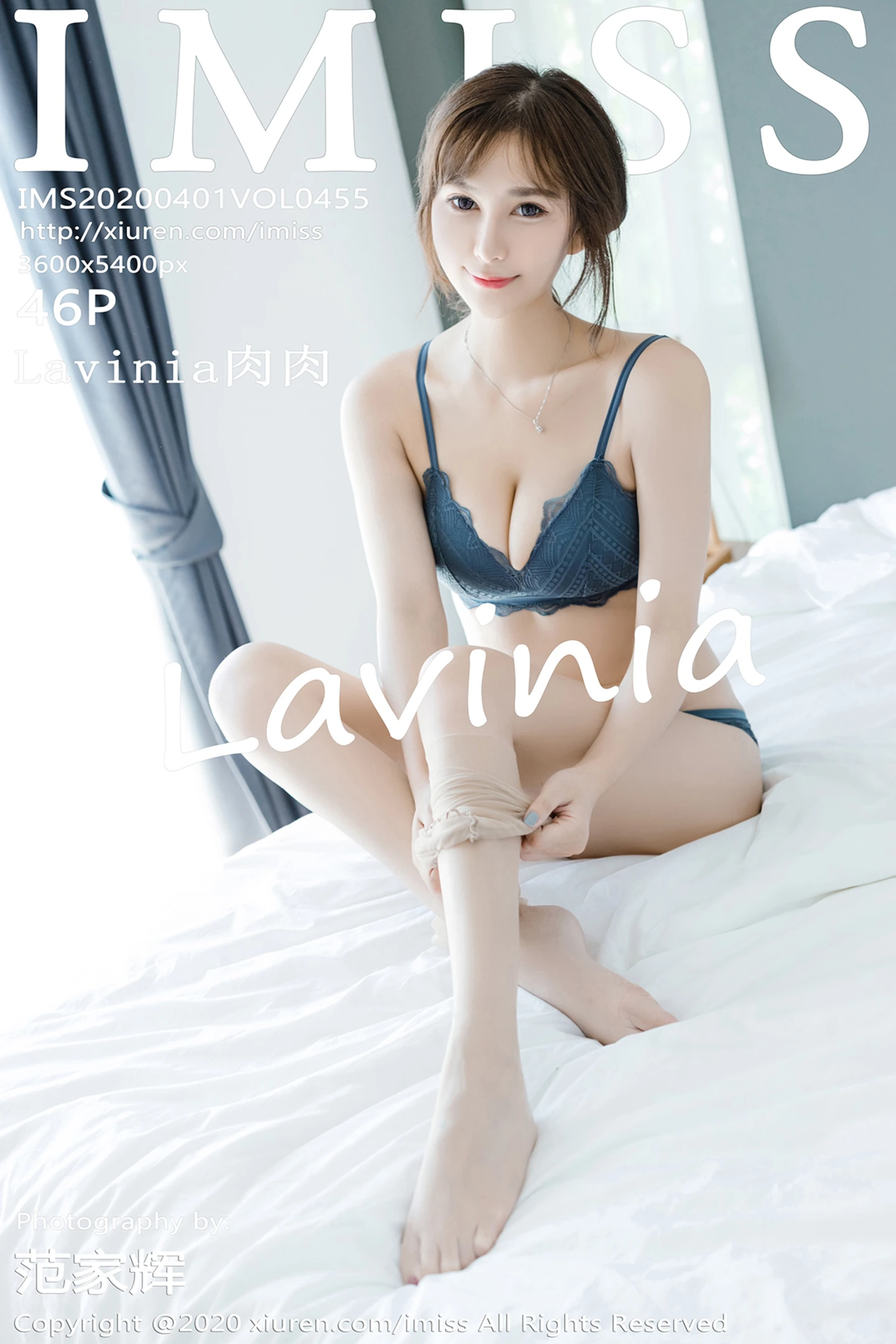 [IMISS爱蜜社]Vol.455_气质女神Lavinia泰国清迈旅拍私房黑色内衣完美诱惑写真46P-秀人网 - XiuRen.Pro